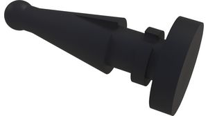 Ventilátorrögzítő 22.2mm, Fekete, 50 darabos csomag