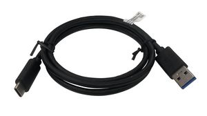 USB Cable USB-C Plug - USB-A Plug 1m USB 3.1 Black
