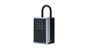 Combination Key Safe with Bluetooth, Black / Silver, 82.5 x 179mm