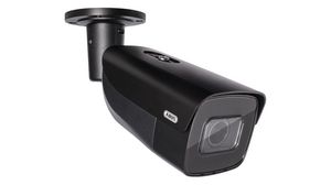 Camera voor gebruik buitenshuis, Fixed, Kogelvorm, 1/1,8" CMOS, 60m, 108°, 3840 x 2160, Zwart