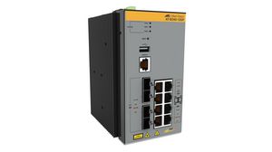 PoE Switch, Layer 3 Managed, 1Gbps, 240W, RJ45 Ports 8, PoE Ports 8