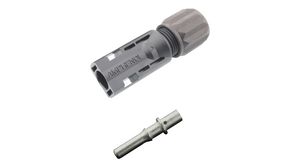 Solar PV Connector, Plugg, 2.3mm, 30A, 1.5kV, Krymping