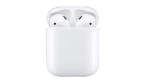 AirPods 2nd Gen with Wireless Charging Case, In-Ear, Bluetooth, White