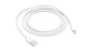Kaapeli Apple Lightning - USB A -urosliitin 1m USB 2.0 Valkoinen