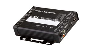 Video-Extender, Empfänger, RS232 / RJ45, 4096 x 2160, 70m