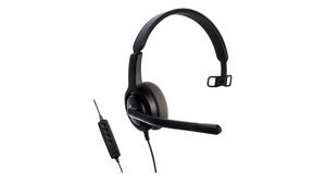 NC Headset, Voice UC28, Mono, On-Ear, 20kHz, USB, Black