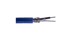 Blue Twinaxial Cable, 6.2mm OD 152m, 9272 series, 78 Ohm impedance