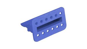 Wedge Lock, Contacts - 12, Plug, PX0, Blue