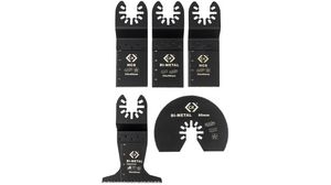 Blade Set for Oscillating Multi-Tools, 5 Pieces