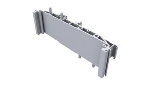 DIN Rail Support Base with Foot, Euro, 35x119.5x27.6mm, Grey, Polyamide, IP20