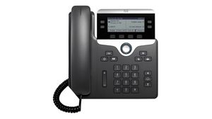IP Telephone, 2x RJ45, Black