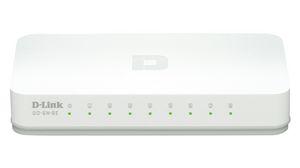 Fast Ethernet Unmanaged Desktop Switch, 8 Anschlüsse, RJ45-Anschlüsse 8, 100Mbps, Unmanaged