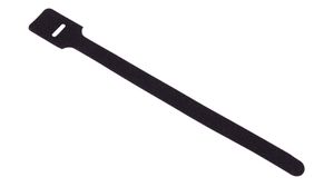 Collier de câble 250 x 12mm Tissu Noir