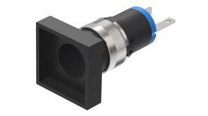 Illuminated Pushbutton Switch Actuator, 1NO Latching Function Black IP40 EAO 18 Series