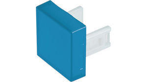 Cap Square Blue Transparent Plastic 31 Series Switches