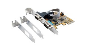Interface Card, RS232, DB9 Male, PCIe