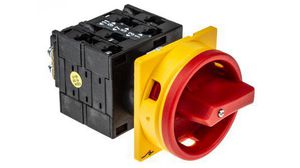 6P Pole Panel Mount Isolator Switch - 32A Maximum Current, 13kW Power Rating, IP65
