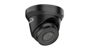 Camera voor Gebruik Binnens- of Buitenshuis, Fixed Dome, 1/3" CMOS, 115°, 2560 x 1440, 30m, Zwart