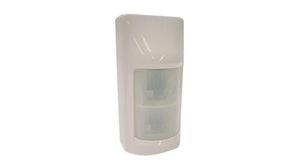 Motion Detector with Twin-Optics, 15.3m, 160 °, White