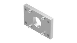 Flange Mounting, Size 80, 93mm, Galvanised Steel