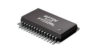 FT232RL-TUBE, USB Controller, USB 2.0, 5.25 V, 28-Pin SSOP