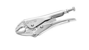Locking Pliers, 140 mm Overall, Straight Tip