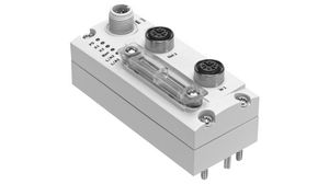 Bussmodul för ventilterminaler, IP65 / IP67, 30V, 60mA, EtherCAT, 2x 4-polig sockel, M12