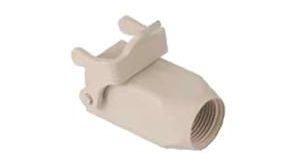 GWconnect STD - Standard Single Lever Coupler Polyamide with 1 Lever Top Entry Size 3A 21x21 M20 Thread Grey White