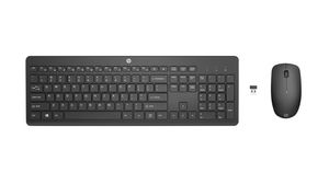Keyboard and Mouse, 1600dpi, 235, HU Hungary, QWERTZ, Wireless