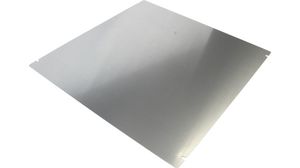 Bodenmontageplatte 432x1x432mm Aluminium