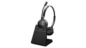 Headset mit Ladestation, UC, Engage 55, Stereo, On-Ear, 16kHz, USB / Wireless / DECT, Schwarz