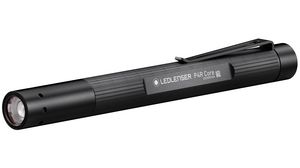 Torch, LED, Rechargeable, 200lm, 90m, IP54, Black