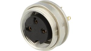 Appliance Socket KGV 3-pin, 5A, 250V, 3 Poles, Socket