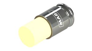 LED Bulb 28V 15mA S5.7s 618mcd White