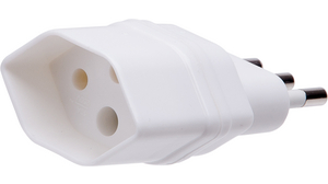 Travel Adapter CH - IT, CH Type J (T13) Socket - IT Type L Plug, 10A