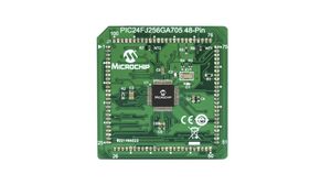 Insteekbare evaluatiemodule voor PIC24FJ256GA705-microcontroller
