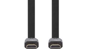Videokabel s Ethernetem, Zástrčka HDMI - Zástrčka HDMI, 3840 x 2160, 1.5m