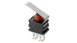 Micro Switch D2GW, 10mA, 1NO, 0.85N, Lever