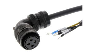 Servo Motor Power Cable, 5m