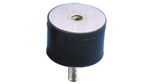 Paulstra Hutchinson M5 Anti Vibration Mount, Male to Female Bobbin with 20daN Compression Load