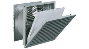 PF 67.000 Series Filter Fan, 230 V ac, AC Operation, 945m³/h Filtered, 2125m³/h Unimpeded, IP55, 320 x 320mm