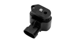 Rotary Position Sensor with American Pinout 10V 120° 1% Flange Mount IP69K AMP Superseal