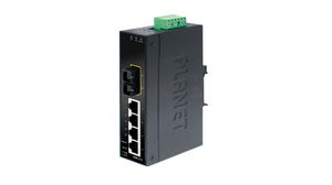 Ethernet-Switch, RJ45-Anschlüsse 4, Glasfaseranschlüsse 1SC, 100Mbps, Unmanaged