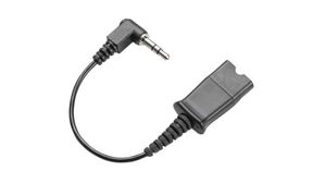 Headset Cable, 3.5 mm Jack Plug - QD, Black