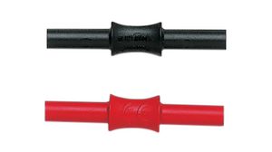 Testkabelkoppeling 1kV 10A 53.3mm Zwart/rood