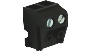 Pin Pluggable Terminal Block, Straight / Right Angle, 5mm Pitch, 2 Poles