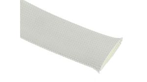 Cable Sleeving 25mm Glass Fibre 5m White
