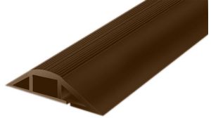 Cable Floor Cover PVC Brown 1m