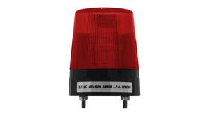 LED Signal Beacon DC 100VDC 100mA IP67 Wire Lead Red