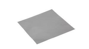 Thermal Gap Pad Grey Square 2.5W/mK 35mW/°C 150x150x0.2mm